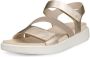 ECCO FLOWT W–Sandalen–Vrouwen–Wit goud–39 - Thumbnail 6