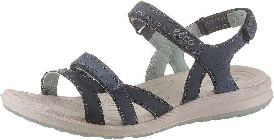Ecco Sandalen Cruise zomerschoen sandaal keilhak met subtiele logo-opschrift - Foto 4