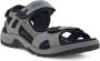 ECCO Offroad Yucatan Sandal Sandalen grijs zwart - Thumbnail 3