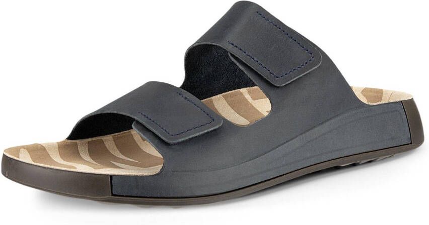 Ecco Slippers Cozmo M zomerschoen slippers klittenbandschoen met subtiele decoratieve stiksels - Foto 2