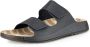 Ecco Slippers Cozmo M zomerschoen slippers klittenbandschoen met subtiele decoratieve stiksels - Thumbnail 2