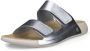 Ecco Slippers Cozmo W zomerschoen slippers met twee klittenbandsluitingen - Thumbnail 1