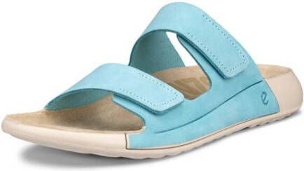 Ecco Slippers Cozmo W zomerschoen slippers met twee klittenbandsluitingen