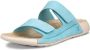Ecco Slippers Cozmo W zomerschoen slippers met twee klittenbandsluitingen - Thumbnail 1