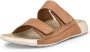 Ecco Slippers Cozmo W zomerschoen slippers met twee klittenbandsluitingen - Thumbnail 1
