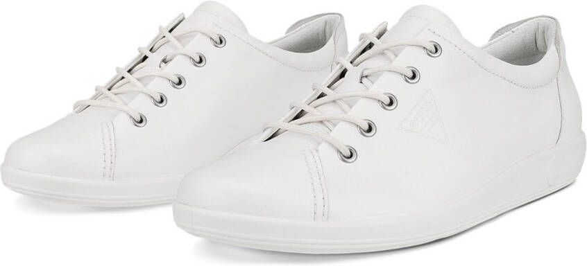 Ecco Sneakers SOFT 2.0 vrijetijdsschoen lage schoen veterschoen met retro-silhouet