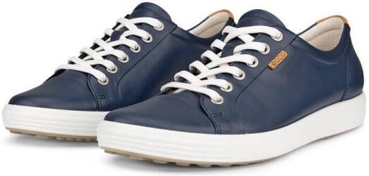Ecco Sneakers SOFT 7 W met label vrijetijdsschoen lage schoen veterschoen smalle vorm