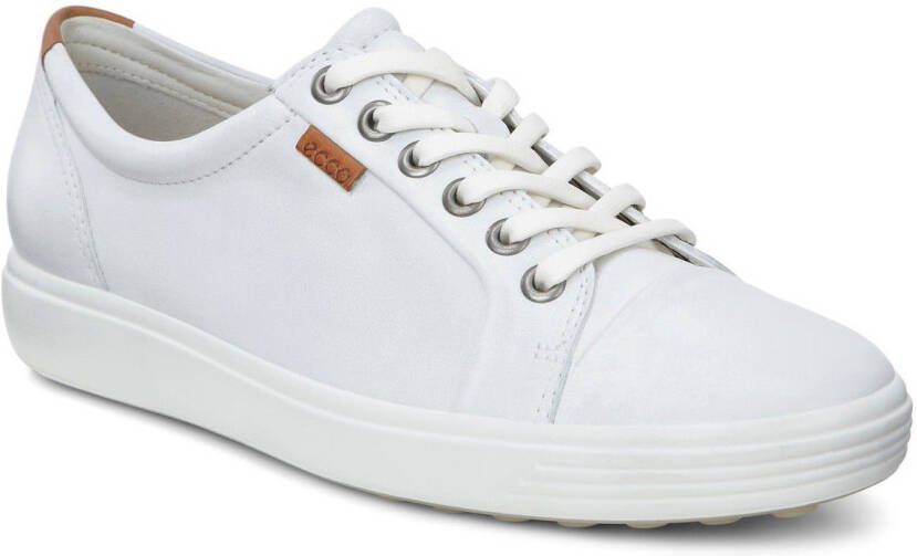 Ecco Sneakers SOFT 7 W met label vrijetijdsschoen lage schoen veterschoen smalle vorm - Foto 3