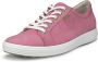 ECCO Soft 7 W Sneakers roze Leer Dames - Thumbnail 3