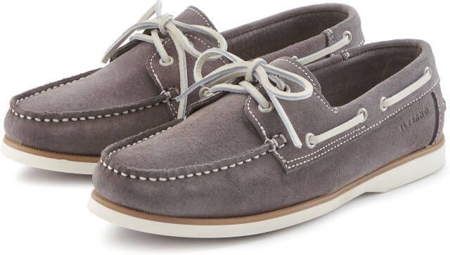 Elbsand Bootschoenen Slipper lage schoen van leer