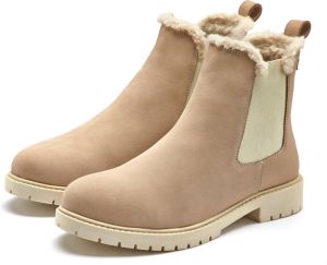 Elbsand Laarsjes Boots van leer met profielzool