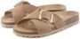 Elbsand Slippers Mule Sandalen open schoen Mule sandaal open schoen hoogwaardig leer zacht kurken voetbed - Thumbnail 1