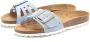 Elbsand Slippers Sandalen van hoogwaardig leer met zacht comfortkurk voetbed - Thumbnail 1