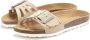 Elbsand Slippers Sandalen van hoogwaardig leer met zacht comfortkurk voetbed - Thumbnail 1