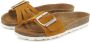 Elbsand Slippers Sandalen van hoogwaardig leer met zacht comfortkurk voetbed - Thumbnail 1