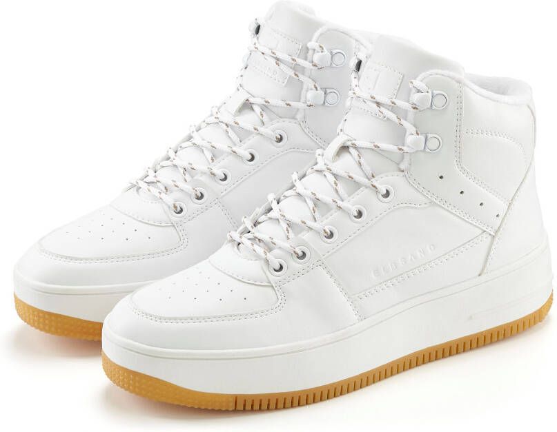 Elbsand Sneakers met knuffelig warm voering vrijetijdsschoen lage schoen high top sneaker