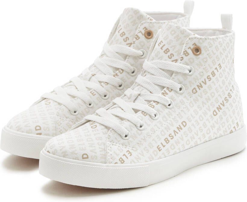 Elbsand Sneakers Textielschoenen Veterlage schoen vrijetijdsschoen zomer enkellaars stoffen schoenen VEGAN