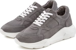 Elbsand Sneakers van leer met chunky zool