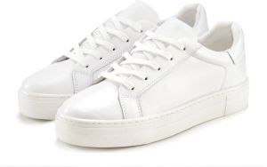 Elbsand Sneakers van leer met zachte frotté-voering