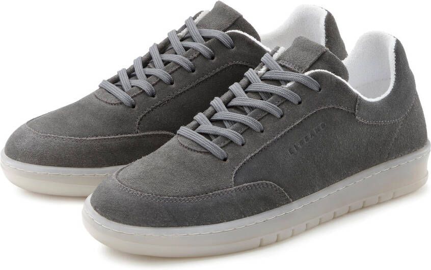 Elbsand Sneakers Veterschoen vrijetijdsschoen van leer met frotté binnenvoering