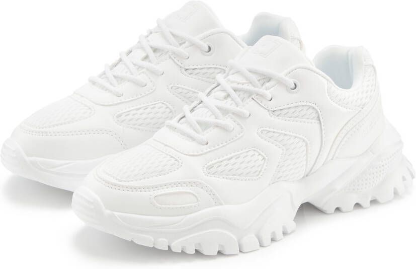 Elbsand Sneakers Vrijetijdsschoen lage schoen met chunky zool VEGAN