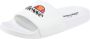 Ellesse Witte logo print sandalen White Heren - Thumbnail 1
