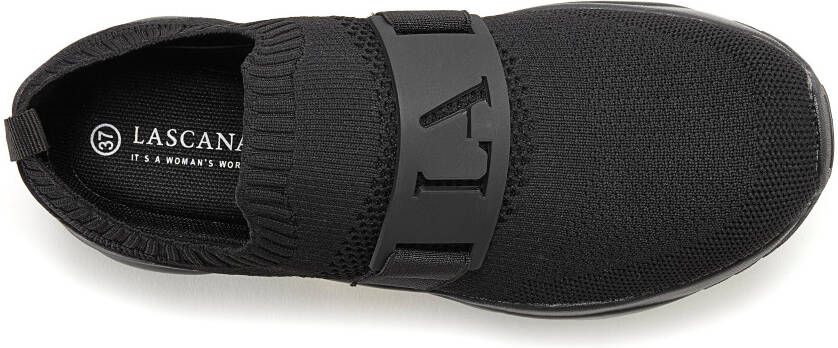 active by Lascana Sneakers Lage schoen vrijetijdsschoen slipper chunky zool VEGAN