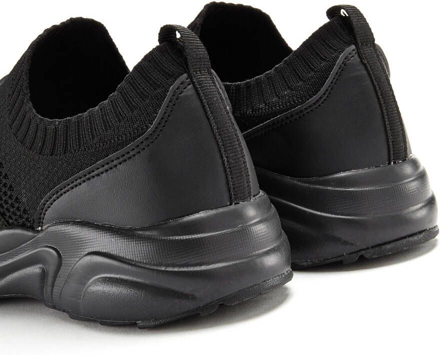 active by Lascana Sneakers Lage schoen vrijetijdsschoen slipper chunky zool VEGAN