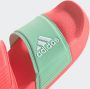 Adidas Adilette Sandals voorschools Slippers en Sandalen Red Mesh Synthetisch - Thumbnail 7