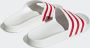 Adidas Cloud White Slippers met Scarlet Details White Dames - Thumbnail 14
