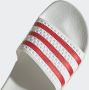 Adidas Cloud White Slippers met Scarlet Details White Dames - Thumbnail 15