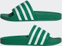 Adidas Originals Adilette Badslippers Sandalen & Slides Schoenen green ftwr white green maat: 35 beschikbare maaten:37 38 39 35 - Thumbnail 9