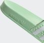 Adidas Originals Adilette Slides Dames Semi Green Spark Cloud White Semi Green Spark- Dames Semi Green Spark Cloud White Semi Green Spark - Thumbnail 6