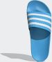 Adidas Originals Adilette badslippers lichtblauw wit - Thumbnail 4