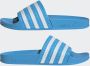 Adidas Originals Adilette badslippers lichtblauw wit - Thumbnail 9