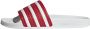 Adidas adilette Slippers en Sandalen Rood Maat: 43 1 3 Mesh Synthetisch Foot Locker - Thumbnail 4