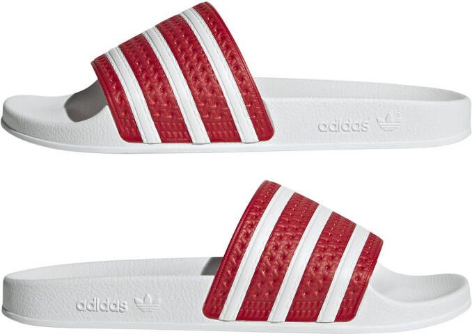 Adidas adilette Slippers en Sandalen Rood Maat: 43 1 3 Mesh Synthetisch Foot Locker - Foto 9
