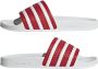 Adidas adilette Slippers en Sandalen Rood Maat: 43 1 3 Mesh Synthetisch Foot Locker - Thumbnail 9