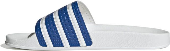 Adidas adilette Slippers en Sandalen Blauw Maat: 39 1 3 Mesh Synthetisch Foot Locker - Foto 4