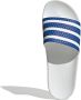 Adidas adilette Slippers en Sandalen Blauw Maat: 39 1 3 Mesh Synthetisch Foot Locker - Thumbnail 5