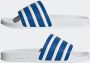 Adidas adilette Heren Slippers en Sandalen Blauw Maat: 39 1 3 Mesh Synthetisch Foot Locker - Thumbnail 5