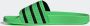 Adidas adilette Slippers en Sandalen Groen Maat: 43 1 3 Mesh Synthetisch Foot Locker - Thumbnail 3