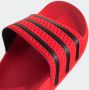 Adidas adilette Heren Slippers en Sandalen Rood Maat: 39 1 3 Mesh Synthetisch Foot Locker - Thumbnail 9