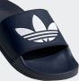 Adidas Adilette Lite Slippers Collegiate Navy Ftwr White Collegiate Navy - Thumbnail 14