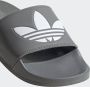 Adidas Originals Adilette Lite badslippers grijs wit - Thumbnail 11