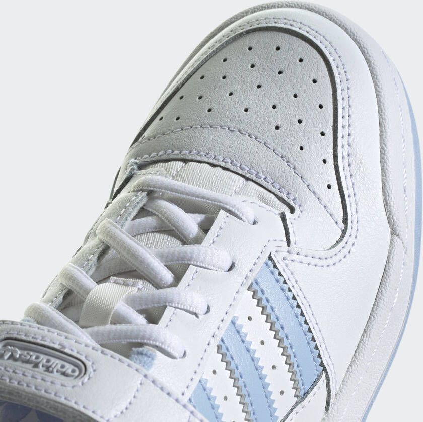 Adidas Originals Forum Low sneakers wit lichtblauw - Foto 12