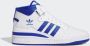 Adidas Originals Forum Mid sneakers wit blauw - Thumbnail 3