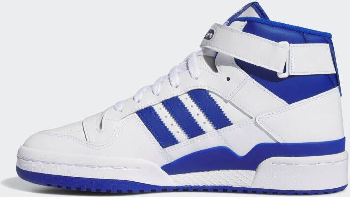 Adidas Originals Forum Mid sneakers wit blauw - Foto 5