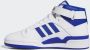 Adidas Originals Forum Mid sneakers wit blauw - Thumbnail 4