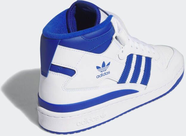 Adidas Originals Forum Mid sneakers wit blauw - Foto 7
